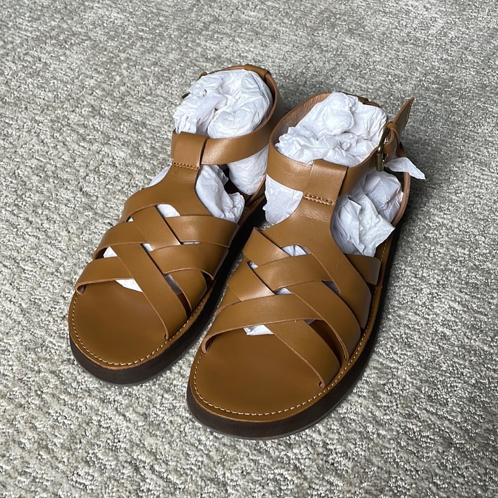 MADEWELL ankle strap fisherman sandals